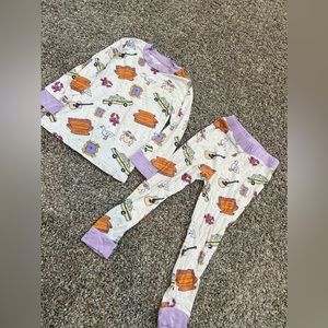 Friends Babalus Bamboo Pajamas Size 2T